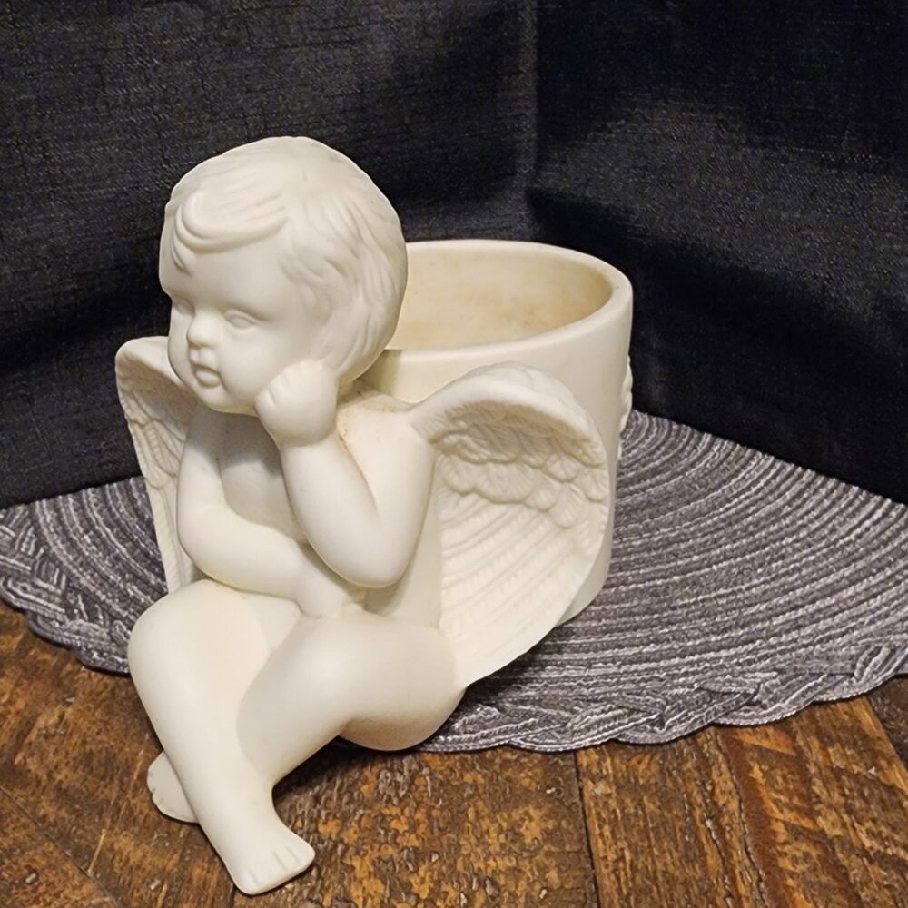 Bloom Rite Planter - Angel Cherub - Picture 3 of 7